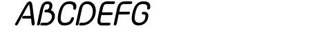 Yaahowu Bold Italic Itali