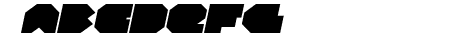 VX Rocket Expanded Italic