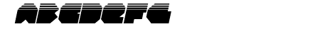 VX Rocket Halftone Italic