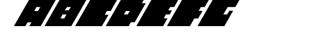 Big Bad Blocks Italic