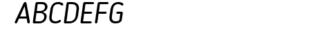 Blogger Sans Italic