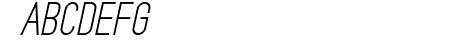 MindBlue Italic