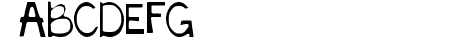 DJB This Font is Stressed