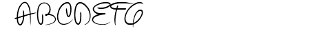 PW Curvy regular script