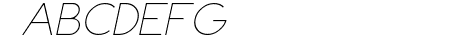 Dominik Thin Italic