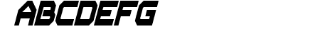 Flipbash Condensed Italic