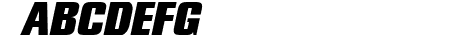 Typoline Expanded Italic