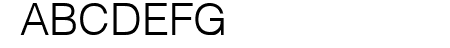 Helvetica Light