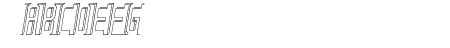 Bad Eyes Wireframe Italic