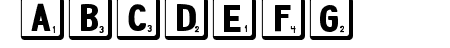 DJB Letter Game Tiles 2