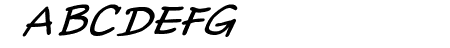 Comic Gibi Italic