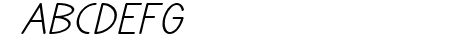 TYPONOME Italic