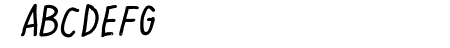Quick Writing Bold Italic