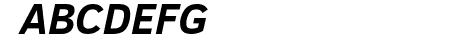 Clear Sans Bold Italic