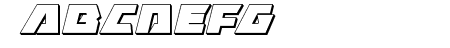 Eagle Strike 3D Italic