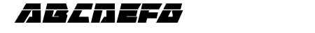 Eagle Strike Laser Italic