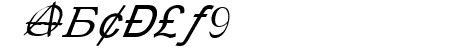 X-Cryption Italic