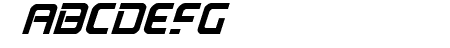 PsYonic VII Bold Italic