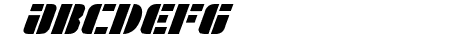 League Wars Italic