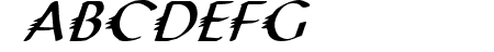 Gypsy Road Italic