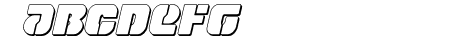 Space Cruiser 3D Italic
