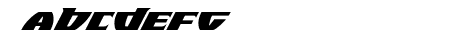Black Bishop Super-Italic