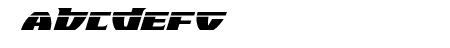 Black Bishop Laser Italic