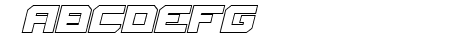 Gearhead Outline Italic