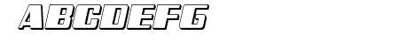 Galactic Storm 3D Italic