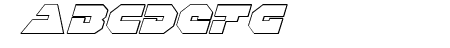Trigger Man 3D Italic