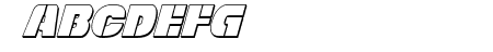 Freedom Fighter 3D Italic