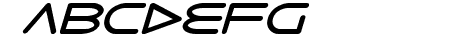 8th Element Bold Italic