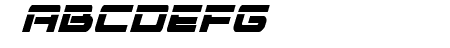 Vorpal Condensed Italic