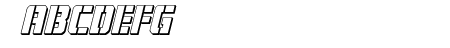 Covert Ops 3D Italic