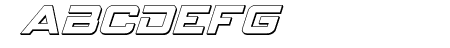 Spy Agency 3D Italic