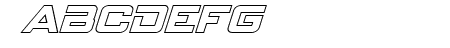 Spy Agency Outline Italic