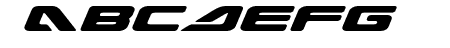 Sea-Dog Expanded Italic