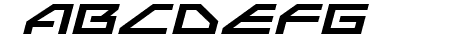 Neo-Navy Expanded Italic
