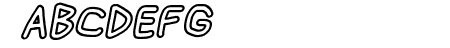 Blanket Bold Outline Obli