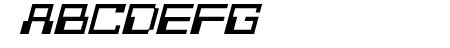 Pixel Calculon Italic