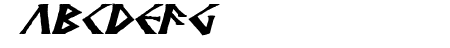 Anglodavek Bold Italic