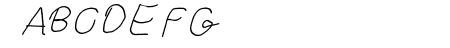 Curly Kue Italic
