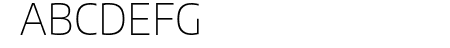 Encode Sans Narrow Thin