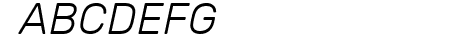 Rubik Light Italic