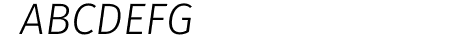 Fira Sans Light Italic