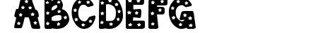DJB Starry Starry Font