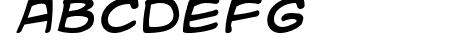Kid Kosmic Italic