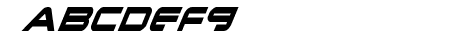 New Mars Condensed Italic