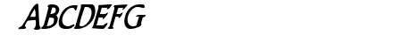 Woodgod Bold Condensed It