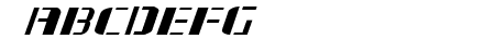 Jetway Expanded Italic